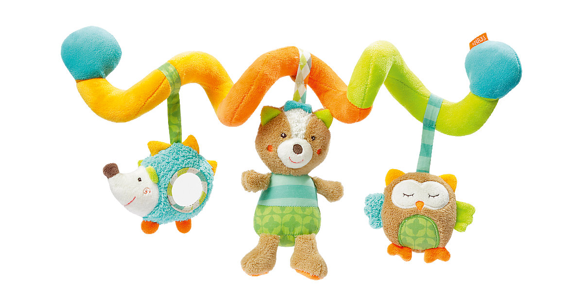 Activity-Spirale Fuchs mehrfarbig von Fehn
