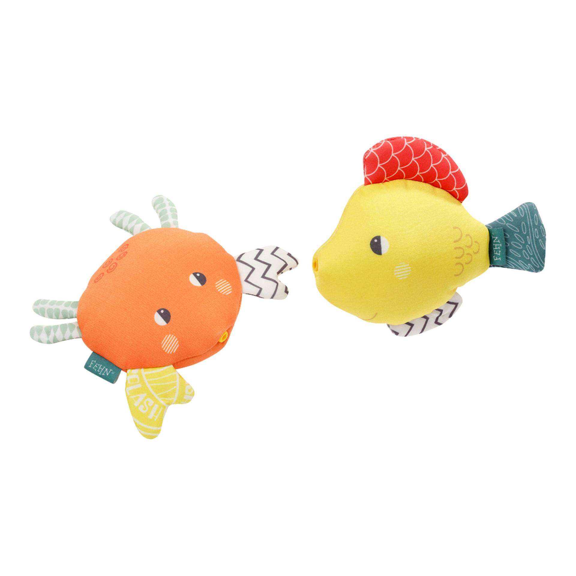 Fehn Badespielzeug Spritztiere 2er-Set Fisch & Krabbe Plansch & Play von Fehn