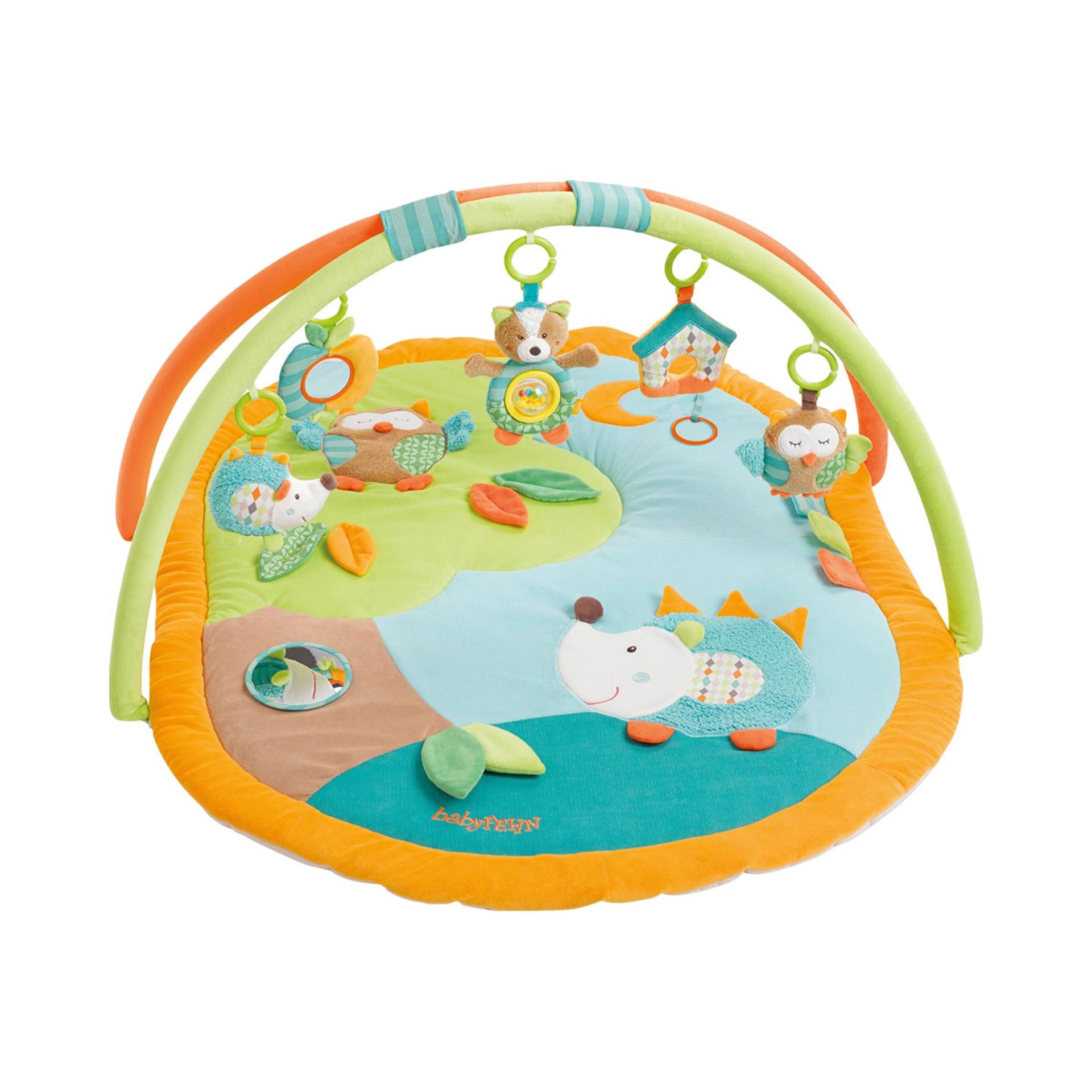 Fehn Spielbogen mit 3-D-Activity-Decke Sleeping Forest von Fehn