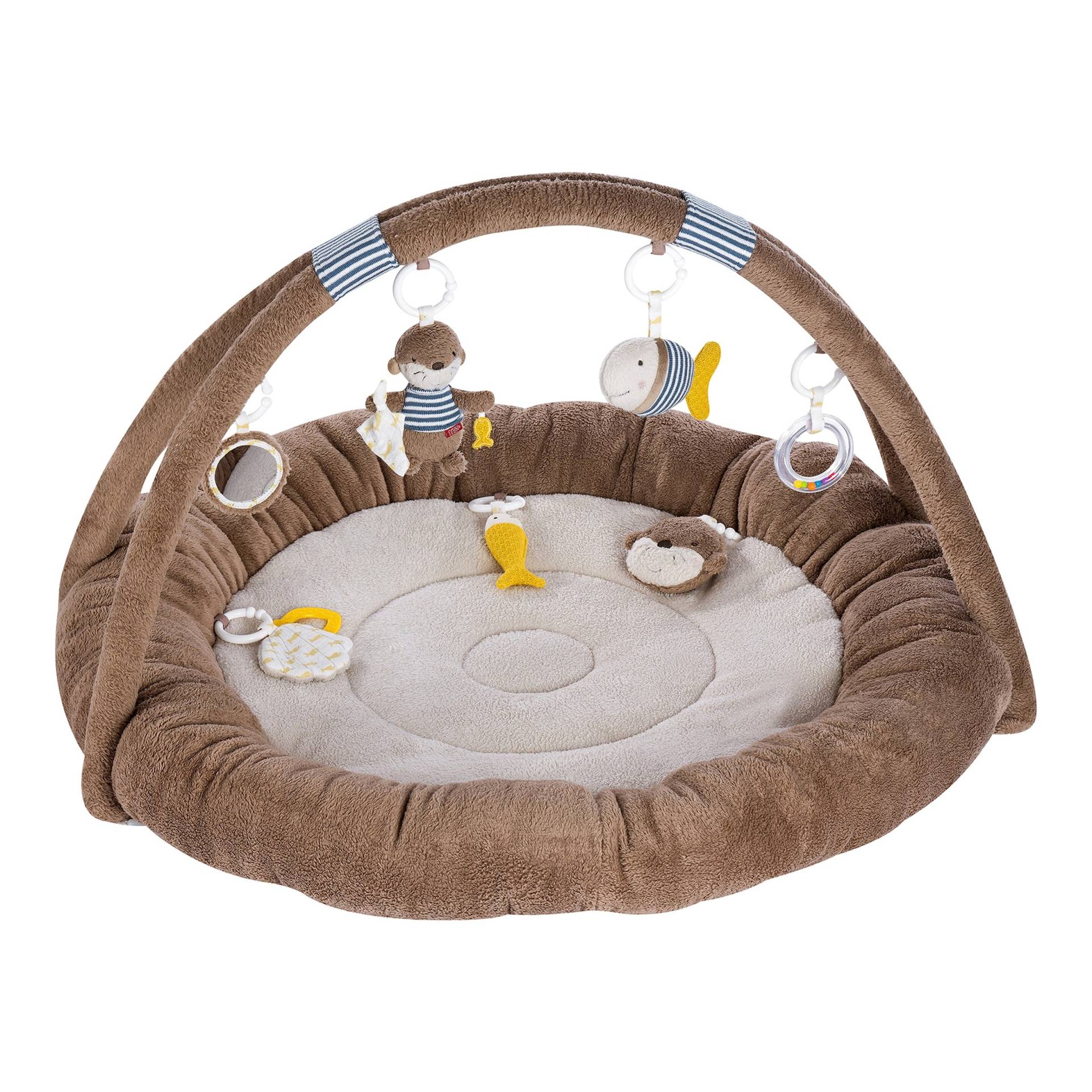 Fehn Spielbogen mit 3-D-Activity-Nest Otter Theo von Fehn