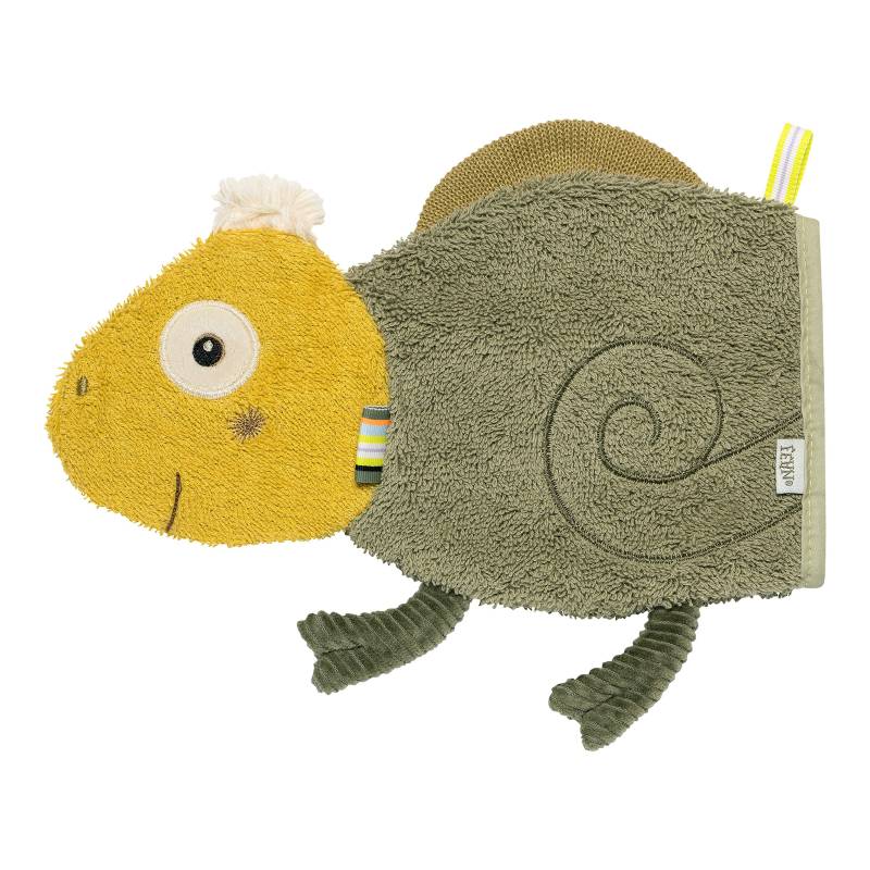 Fehn Waschhandschuh oliv von Fehn