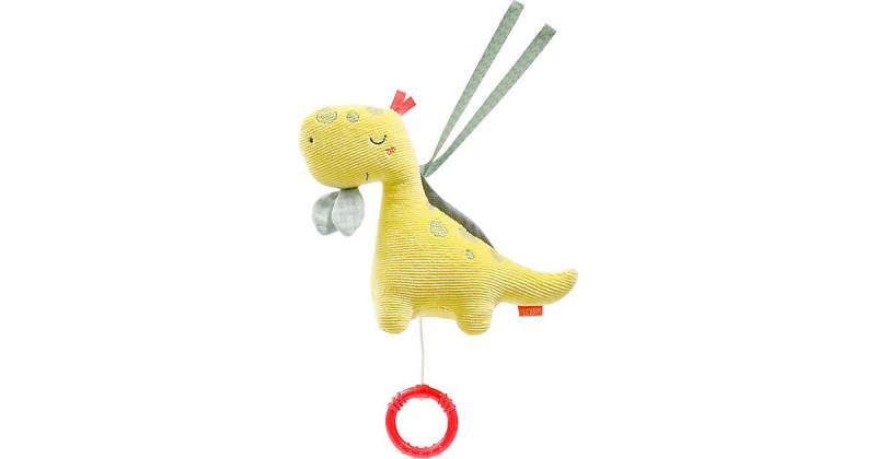 Mini Spieluhr Dino grün von Fehn
