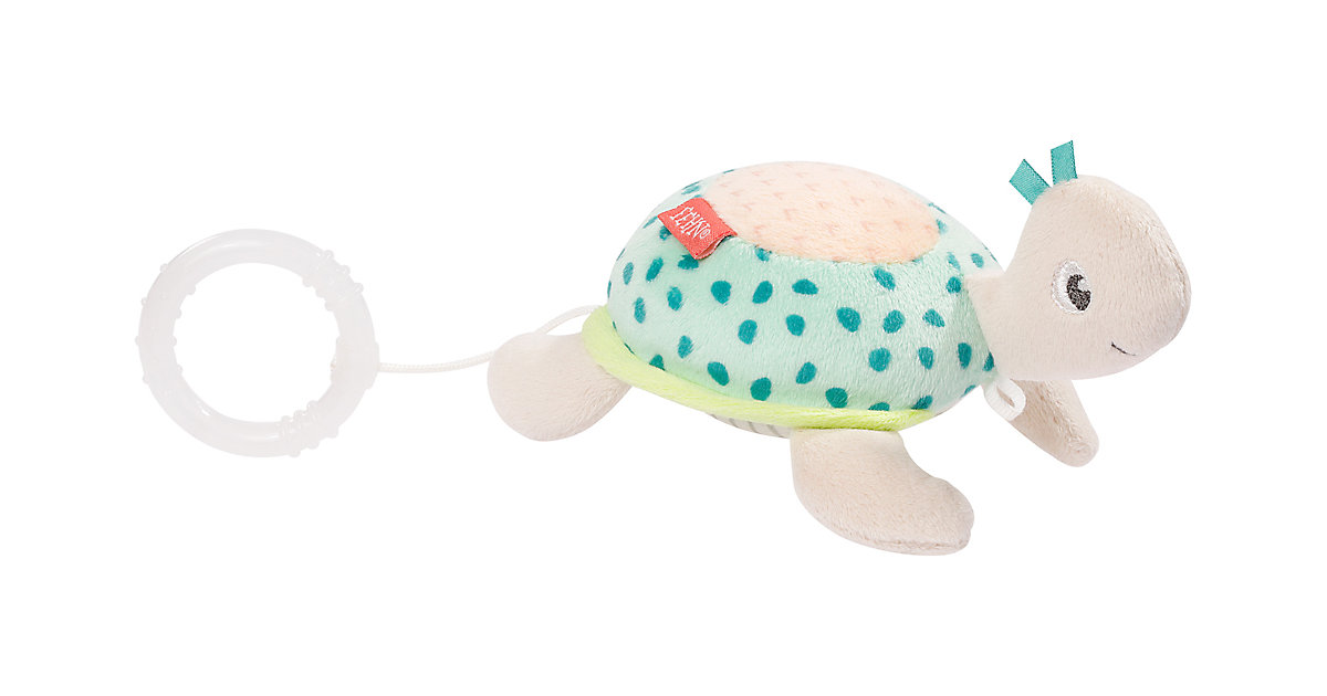 Mini-Spieluhr Schildkröte mehrfarbig von Fehn