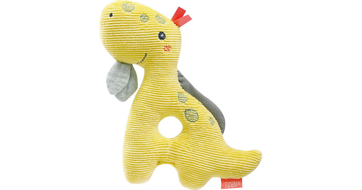 Ring-Greifling Dino grün von Fehn