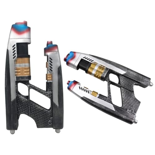 2 Teiliges Blaster Gun Realistische Harzreplik Blaster für Halloween Kostüm Cosplay Requisite (2XJ) von Fehodun