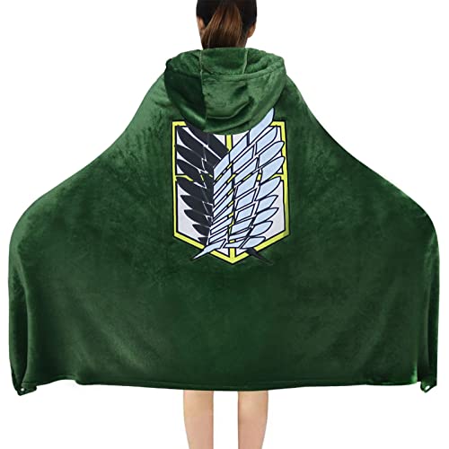 Fehodun Anime Umhang Attack on Titan Cape Decke Anime Cosplay Harness Mantel Manga Karneval Kostüm Halloween Requisiten Fehodun Anime Umhang Attack on Titan Cape Decke Anime Cosplay Harness Mantel Manga Karneval Kostüm Halloween Requisiten von Fehodun