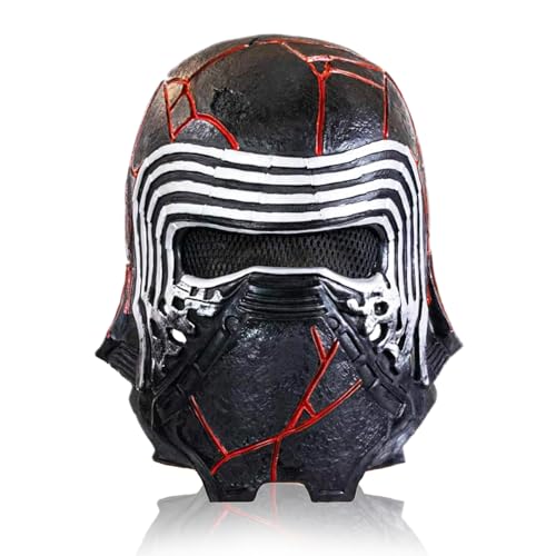 Fehodun Kylo Ren Maske Imperial Troopers Maske Helm Schwarz Serie Karneval Halloween Star Hero Cosplay Vollkopf Kopfbedeckung Maske für Erwachsene Fehodun Kylo Ren Maske Imperial Troopers Maske Helm Schwarz Serie Karneval Halloween Star Hero Cosplay Vollkopf Kopfbedeckung Maske für Erwachsene von Fehodun