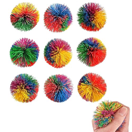 10 Stück Bunte Wuschelball – Fidget-Silikon-Bälle 6,5 cm, ideal für Kindergeburtstage als Kindergeburtstag Mitgebsel, für Party, Familienspiele, Outdoor oder als Stressball für Kids & Erwachsene 10 Stück Bunte Wuschelball – Fidget-Silikon-Bälle 6,5 cm, ideal für Kindergeburtstage als Kindergeburtstag Mitgebsel, für Party, Familienspiele, Outdoor oder als Stressball für Kids & Erwachsene von FeiOne