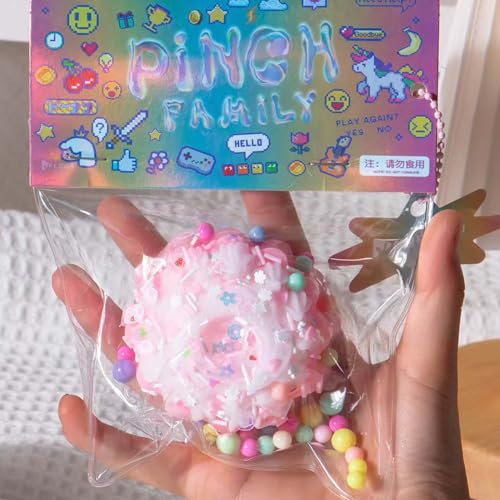 Anti Stress Spielzeug, (Rosa Muffin) Taba Squishy, Zappelspielzeug, Fufu Squishy, Squishy Toy, Anti Stress Taba Squishy Paw, für Kinder und Erwachsene von FeiOne