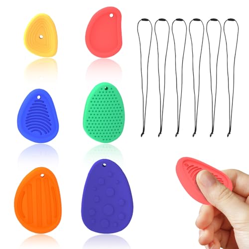 FeiOne Fidget Toys Set, 6er Pack, Fidget Toys Kinder, Sensorik Spielzeug, Stress Relief Toy, Sensory Stones, Stressmanagement, Konzentration, 6, für alle Altersgruppen FeiOne Fidget Toys Set, 6er Pack, Fidget Toys Kinder, Sensorik Spielzeug, Stress Relief Toy, Sensory Stones, Stressmanagement, Konzentration, 6, für alle Altersgruppen von FeiOne