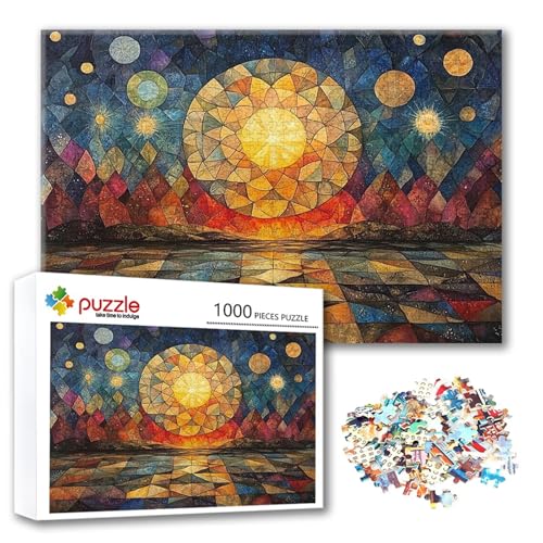 Puzzle 1000 Teile Abstrakt, Puzzle Erwachsene 1000 Teile Farbe, Klassische Holzpuzzles 75 x 50 cm, Lernspiel Herausforderung Spielzeug, Zimmer Wanddeko, Einzigartiges Geschenk für Frauen/Männer G-0 Puzzle 1000 Teile Abstrakt, Puzzle Erwachsene 1000 Teile Farbe, Klassische Holzpuzzles 75 x 50 cm, Lernspiel Herausforderung Spielzeug, Zimmer Wanddeko, Einzigartiges Geschenk für Frauen/Männer G-0 von FeiPride