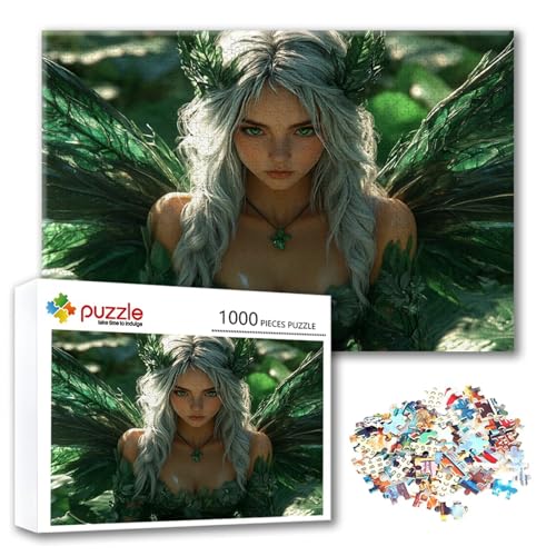 Puzzle 1000 Teile Frau, Puzzle Erwachsene 1000 Teile Flügel, Klassische Holzpuzzles 75 x 50 cm, Lernspiel Herausforderung Spielzeug, Zimmer Wanddeko, Einzigartiges Geschenk für Frauen/Männer M-2 Puzzle 1000 Teile Frau, Puzzle Erwachsene 1000 Teile Flügel, Klassische Holzpuzzles 75 x 50 cm, Lernspiel Herausforderung Spielzeug, Zimmer Wanddeko, Einzigartiges Geschenk für Frauen/Männer M-2 von FeiPride
