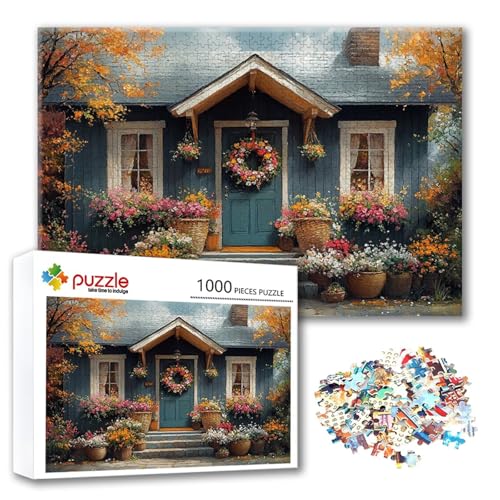 Puzzle 1000 Teile Landschaft, Puzzle Erwachsene 1000 Teile Blume, Klassische Holzpuzzles 75 x 50 cm, Lernspiel Herausforderung Spielzeug, Zimmer Wanddeko, Einzigartiges Geschenk für Frauen/Männer K-8 Puzzle 1000 Teile Landschaft, Puzzle Erwachsene 1000 Teile Blume, Klassische Holzpuzzles 75 x 50 cm, Lernspiel Herausforderung Spielzeug, Zimmer Wanddeko, Einzigartiges Geschenk für Frauen/Männer K-8 von FeiPride