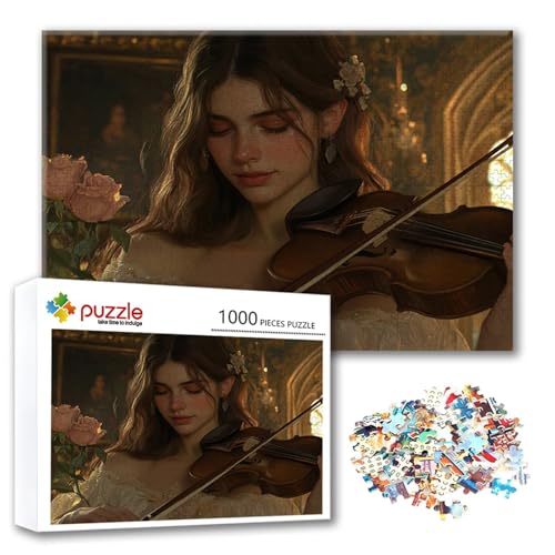 Puzzle 1000 Teile Landschaft, Puzzle Erwachsene 1000 Teile Frau, Klassische Holzpuzzles 75 x 50 cm, Lernspiel Herausforderung Spielzeug, Zimmer Wanddeko, Einzigartiges Geschenk für Frauen/Männer L-7 Puzzle 1000 Teile Landschaft, Puzzle Erwachsene 1000 Teile Frau, Klassische Holzpuzzles 75 x 50 cm, Lernspiel Herausforderung Spielzeug, Zimmer Wanddeko, Einzigartiges Geschenk für Frauen/Männer L-7 von FeiPride