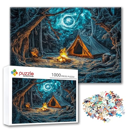 Puzzle 1000 Teile Landschaft, Puzzle Erwachsene 1000 Teile Wald, Klassische Holzpuzzles 75 x 50 cm, Lernspiel Herausforderung Spielzeug, Zimmer Wanddeko, Einzigartiges Geschenk für Frauen/Männer J-3 Puzzle 1000 Teile Landschaft, Puzzle Erwachsene 1000 Teile Wald, Klassische Holzpuzzles 75 x 50 cm, Lernspiel Herausforderung Spielzeug, Zimmer Wanddeko, Einzigartiges Geschenk für Frauen/Männer J-3 von FeiPride