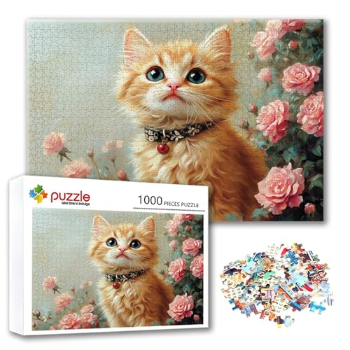 Puzzle 1000 Teile Tier, Puzzle Erwachsene 1000 Teile Blume, Klassische Holzpuzzles 75 x 50 cm, Lernspiel Herausforderung Spielzeug, Zimmer Wanddeko, Einzigartiges Geschenk für Frauen/Männer H-7 Puzzle 1000 Teile Tier, Puzzle Erwachsene 1000 Teile Blume, Klassische Holzpuzzles 75 x 50 cm, Lernspiel Herausforderung Spielzeug, Zimmer Wanddeko, Einzigartiges Geschenk für Frauen/Männer H-7 von FeiPride