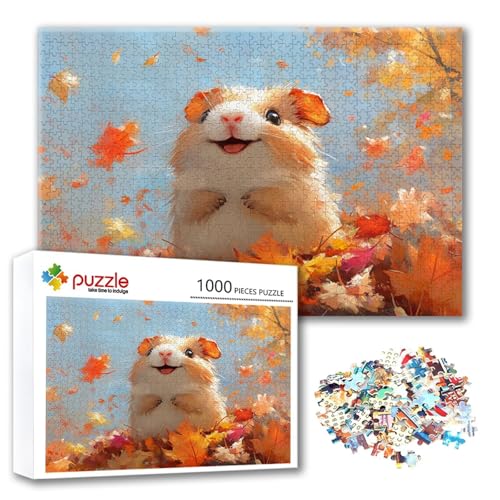 Puzzle 1000 Teile Tier, Puzzle Erwachsene 1000 Teile Herbst, Klassische Holzpuzzles 75 x 50 cm, Lernspiel Herausforderung Spielzeug, Zimmer Wanddeko, Einzigartiges Geschenk für Frauen/Männer H-0 Puzzle 1000 Teile Tier, Puzzle Erwachsene 1000 Teile Herbst, Klassische Holzpuzzles 75 x 50 cm, Lernspiel Herausforderung Spielzeug, Zimmer Wanddeko, Einzigartiges Geschenk für Frauen/Männer H-0 von FeiPride