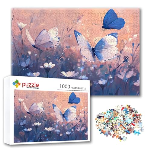 Puzzle 1500 Teile Landschaft, Puzzle Erwachsene 1500 Teile Schmetterling, Klassische Holzpuzzles 87 x 57 cm, Lernspiel Herausforderung Spielzeug, Moderne Zimmer Wanddeko, Geschenk für Frauen I-5 Puzzle 1500 Teile Landschaft, Puzzle Erwachsene 1500 Teile Schmetterling, Klassische Holzpuzzles 87 x 57 cm, Lernspiel Herausforderung Spielzeug, Moderne Zimmer Wanddeko, Geschenk für Frauen I-5 von FeiPride