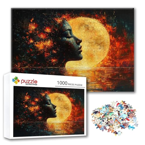 Puzzle 2000 Teile Abstrakt, Puzzle Erwachsene 2000 Teile Frau, Klassische Holzpuzzles 100 x 70 cm, Lernspiel Herausforderung Spielzeug, Zimmer Wanddeko, Einzigartiges Geschenk für Frauen/Männer R-1 Puzzle 2000 Teile Abstrakt, Puzzle Erwachsene 2000 Teile Frau, Klassische Holzpuzzles 100 x 70 cm, Lernspiel Herausforderung Spielzeug, Zimmer Wanddeko, Einzigartiges Geschenk für Frauen/Männer R-1 von FeiPride