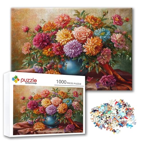 Puzzle 2000 Teile Blume, Puzzle Erwachsene 2000 Teile Hortensie, Klassische Holzpuzzles 100 x 70 cm, Lernspiel Herausforderung Spielzeug, Zimmer Wanddeko, Einzigartiges Geschenk für Frauen/Männer G-1 Puzzle 2000 Teile Blume, Puzzle Erwachsene 2000 Teile Hortensie, Klassische Holzpuzzles 100 x 70 cm, Lernspiel Herausforderung Spielzeug, Zimmer Wanddeko, Einzigartiges Geschenk für Frauen/Männer G-1 von FeiPride