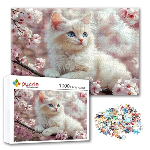 Puzzle 2000 Teile Blume, Puzzle Erwachsene 2000 Teile Katze, Klassische Holzpuzzles 100 x 70 cm, Lernspiel Herausforderung Spielzeug, Zimmer Wanddeko, Einzigartiges Geschenk für Frauen/Männer M-7 Puzzle 2000 Teile Blume, Puzzle Erwachsene 2000 Teile Katze, Klassische Holzpuzzles 100 x 70 cm, Lernspiel Herausforderung Spielzeug, Zimmer Wanddeko, Einzigartiges Geschenk für Frauen/Männer M-7 von FeiPride
