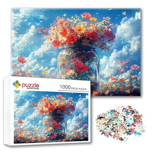 Puzzle 2000 Teile Blume, Puzzle Erwachsene 2000 Teile Landschaft, Klassische Holzpuzzles 100 x 70 cm, Lernspiel Herausforderung Spielzeug, Moderne Zimmer Wanddeko, Geschenk für Frauen/Männer J-7 Puzzle 2000 Teile Blume, Puzzle Erwachsene 2000 Teile Landschaft, Klassische Holzpuzzles 100 x 70 cm, Lernspiel Herausforderung Spielzeug, Moderne Zimmer Wanddeko, Geschenk für Frauen/Männer J-7 von FeiPride