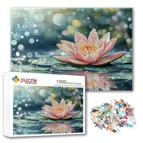 Puzzle 2000 Teile Blume, Puzzle Erwachsene 2000 Teile Lotus, Klassische Holzpuzzles 100 x 70 cm, Lernspiel Herausforderung Spielzeug, Zimmer Wanddeko, Einzigartiges Geschenk für Frauen/Männer C-9 Puzzle 2000 Teile Blume, Puzzle Erwachsene 2000 Teile Lotus, Klassische Holzpuzzles 100 x 70 cm, Lernspiel Herausforderung Spielzeug, Zimmer Wanddeko, Einzigartiges Geschenk für Frauen/Männer C-9 von FeiPride