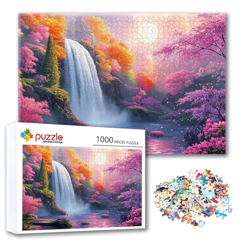 Puzzle 2000 Teile Fallen, Puzzle Erwachsene 2000 Teile Landschaft, Klassische Holzpuzzles 100 x 70 cm, Lernspiel Herausforderung Spielzeug, Moderne Zimmer Wanddeko, Geschenk für Frauen/Männer R-7 Puzzle 2000 Teile Fallen, Puzzle Erwachsene 2000 Teile Landschaft, Klassische Holzpuzzles 100 x 70 cm, Lernspiel Herausforderung Spielzeug, Moderne Zimmer Wanddeko, Geschenk für Frauen/Männer R-7 von FeiPride