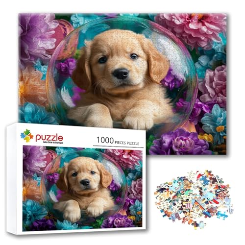 Puzzle 2000 Teile Hund, Puzzle Erwachsene 2000 Teile Tier, Klassische Holzpuzzles 100 x 70 cm, Lernspiel Herausforderung Spielzeug, Zimmer Wanddeko, Einzigartiges Geschenk für Frauen/Männer F-4 Puzzle 2000 Teile Hund, Puzzle Erwachsene 2000 Teile Tier, Klassische Holzpuzzles 100 x 70 cm, Lernspiel Herausforderung Spielzeug, Zimmer Wanddeko, Einzigartiges Geschenk für Frauen/Männer F-4 von FeiPride