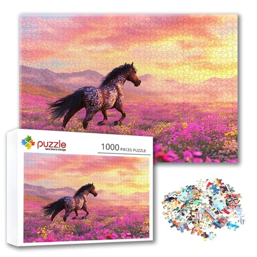 Puzzle 2000 Teile Pferd, Puzzle Erwachsene 2000 Teile Tier, Klassische Holzpuzzles 100 x 70 cm, Lernspiel Herausforderung Spielzeug, Zimmer Wanddeko, Einzigartiges Geschenk für Frauen/Männer I-7 Puzzle 2000 Teile Pferd, Puzzle Erwachsene 2000 Teile Tier, Klassische Holzpuzzles 100 x 70 cm, Lernspiel Herausforderung Spielzeug, Zimmer Wanddeko, Einzigartiges Geschenk für Frauen/Männer I-7 von FeiPride