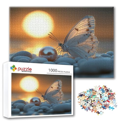 Puzzle 2000 Teile Schmetterling, Puzzle Erwachsene 2000 Teile Landschaft, Klassische Holzpuzzles 100 x 70 cm, Lernspiel Herausforderung Spielzeug, Moderne Zimmer Wanddeko, Geschenk für Frauen A-2 Puzzle 2000 Teile Schmetterling, Puzzle Erwachsene 2000 Teile Landschaft, Klassische Holzpuzzles 100 x 70 cm, Lernspiel Herausforderung Spielzeug, Moderne Zimmer Wanddeko, Geschenk für Frauen A-2 von FeiPride