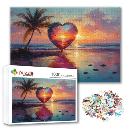Puzzle 2000 Teile Sonnenuntergang, Puzzle Erwachsene 2000 Teile Landschaft, Klassische Holzpuzzles 100 x 70 cm, Lernspiel Herausforderung Spielzeug, Moderne Zimmer Wanddeko, Geschenk für Frauen B-5 Puzzle 2000 Teile Sonnenuntergang, Puzzle Erwachsene 2000 Teile Landschaft, Klassische Holzpuzzles 100 x 70 cm, Lernspiel Herausforderung Spielzeug, Moderne Zimmer Wanddeko, Geschenk für Frauen B-5 von FeiPride