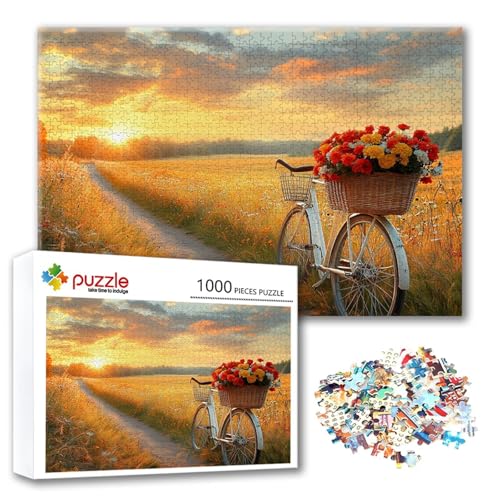 Puzzle 2000 Teile Sonnenuntergang, Puzzle Erwachsene 2000 Teile Landschaft, Klassische Holzpuzzles 100 x 70 cm, Lernspiel Herausforderung Spielzeug, Moderne Zimmer Wanddeko, Geschenk für Frauen P-1 Puzzle 2000 Teile Sonnenuntergang, Puzzle Erwachsene 2000 Teile Landschaft, Klassische Holzpuzzles 100 x 70 cm, Lernspiel Herausforderung Spielzeug, Moderne Zimmer Wanddeko, Geschenk für Frauen P-1 von FeiPride