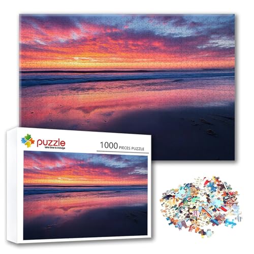 Puzzle 2000 Teile Sonnenuntergang, Puzzle Erwachsene 2000 Teile Meer, Klassische Holzpuzzles 100 x 70 cm, Lernspiel Herausforderung Spielzeug, Moderne Zimmer Wanddeko, Geschenk für Frauen/Männer S-9 Puzzle 2000 Teile Sonnenuntergang, Puzzle Erwachsene 2000 Teile Meer, Klassische Holzpuzzles 100 x 70 cm, Lernspiel Herausforderung Spielzeug, Moderne Zimmer Wanddeko, Geschenk für Frauen/Männer S-9 von FeiPride