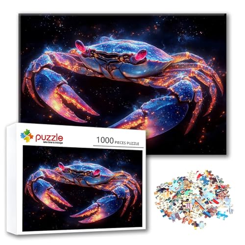 Puzzle 2000 Teile Tier, Puzzle Erwachsene 2000 Teile Krabbe, Klassische Holzpuzzles 100 x 70 cm, Lernspiel Herausforderung Spielzeug, Zimmer Wanddeko, Einzigartiges Geschenk für Frauen/Männer D-1 Puzzle 2000 Teile Tier, Puzzle Erwachsene 2000 Teile Krabbe, Klassische Holzpuzzles 100 x 70 cm, Lernspiel Herausforderung Spielzeug, Zimmer Wanddeko, Einzigartiges Geschenk für Frauen/Männer D-1 von FeiPride