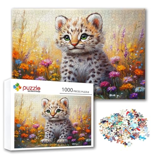Puzzle 2000 Teile Tier, Puzzle Erwachsene 2000 Teile Leopard, Klassische Holzpuzzles 100 x 70 cm, Lernspiel Herausforderung Spielzeug, Zimmer Wanddeko, Einzigartiges Geschenk für Frauen/Männer T-0 Puzzle 2000 Teile Tier, Puzzle Erwachsene 2000 Teile Leopard, Klassische Holzpuzzles 100 x 70 cm, Lernspiel Herausforderung Spielzeug, Zimmer Wanddeko, Einzigartiges Geschenk für Frauen/Männer T-0 von FeiPride