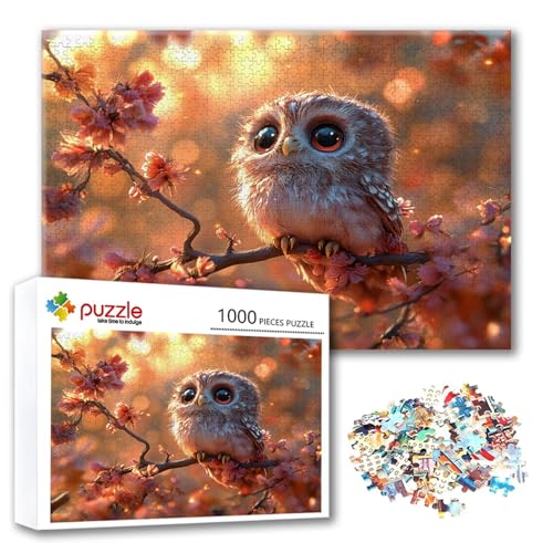 Puzzle 300 Teile Blume, Puzzle Erwachsene 300 Teile Eule, Klassische Holzpuzzles 40 x 28 cm, Lernspiel Herausforderung Spielzeug, Moderne Zimmer Wanddeko, Einzigartiges Geschenk für Frauen/Männer B-4 Puzzle 300 Teile Blume, Puzzle Erwachsene 300 Teile Eule, Klassische Holzpuzzles 40 x 28 cm, Lernspiel Herausforderung Spielzeug, Moderne Zimmer Wanddeko, Einzigartiges Geschenk für Frauen/Männer B-4 von FeiPride