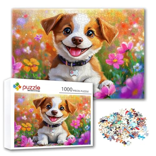 Puzzle 300 Teile Blume, Puzzle Erwachsene 300 Teile Hund, Klassische Holzpuzzles 40 x 28 cm, Lernspiel Herausforderung Spielzeug, Moderne Zimmer Wanddeko, Einzigartiges Geschenk für Frauen/Männer V-8 Puzzle 300 Teile Blume, Puzzle Erwachsene 300 Teile Hund, Klassische Holzpuzzles 40 x 28 cm, Lernspiel Herausforderung Spielzeug, Moderne Zimmer Wanddeko, Einzigartiges Geschenk für Frauen/Männer V-8 von FeiPride