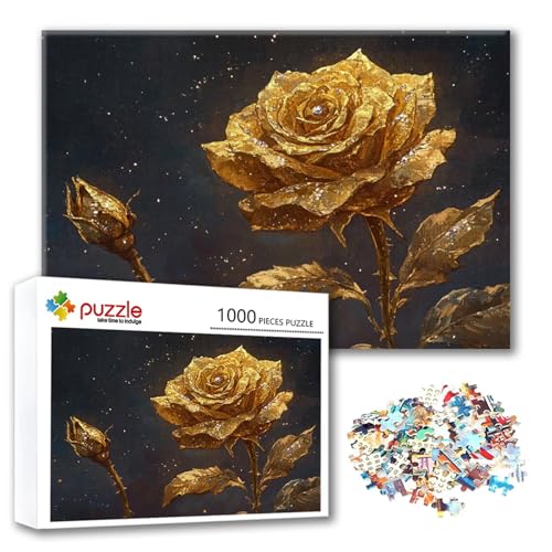 Puzzle 300 Teile Blume, Puzzle Erwachsene 300 Teile Rose, Klassische Holzpuzzles 40 x 28 cm, Lernspiel Herausforderung Spielzeug, Moderne Zimmer Wanddeko, Einzigartiges Geschenk für Frauen/Männer A-3 Puzzle 300 Teile Blume, Puzzle Erwachsene 300 Teile Rose, Klassische Holzpuzzles 40 x 28 cm, Lernspiel Herausforderung Spielzeug, Moderne Zimmer Wanddeko, Einzigartiges Geschenk für Frauen/Männer A-3 von FeiPride