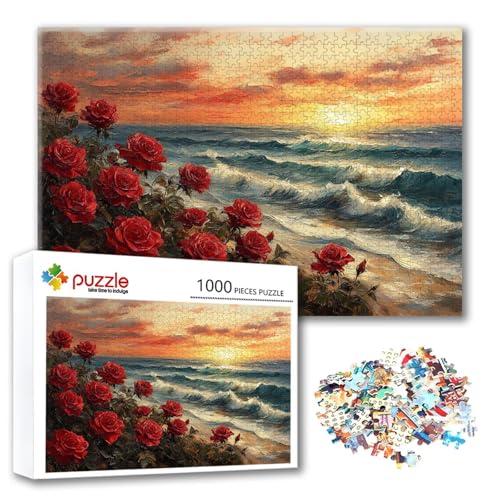 Puzzle 300 Teile Blume, Puzzle Erwachsene 300 Teile Rose, Klassische Holzpuzzles 40 x 28 cm, Lernspiel Herausforderung Spielzeug, Moderne Zimmer Wanddeko, Einzigartiges Geschenk für Frauen/Männer M-8 Puzzle 300 Teile Blume, Puzzle Erwachsene 300 Teile Rose, Klassische Holzpuzzles 40 x 28 cm, Lernspiel Herausforderung Spielzeug, Moderne Zimmer Wanddeko, Einzigartiges Geschenk für Frauen/Männer M-8 von FeiPride