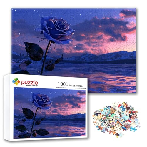 Puzzle 300 Teile Blume, Puzzle Erwachsene 300 Teile Rose, Klassische Holzpuzzles 40 x 28 cm, Lernspiel Herausforderung Spielzeug, Moderne Zimmer Wanddeko, Einzigartiges Geschenk für Frauen/Männer U-2 Puzzle 300 Teile Blume, Puzzle Erwachsene 300 Teile Rose, Klassische Holzpuzzles 40 x 28 cm, Lernspiel Herausforderung Spielzeug, Moderne Zimmer Wanddeko, Einzigartiges Geschenk für Frauen/Männer U-2 von FeiPride