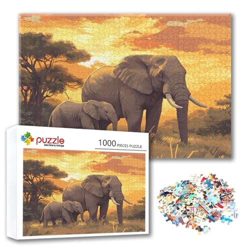 Puzzle 300 Teile Elefant, Puzzle Erwachsene 300 Teile Tier, Klassische Holzpuzzles 40 x 28 cm, Lernspiel Herausforderung Spielzeug, Zimmer Wanddeko, Einzigartiges Geschenk für Frauen/Männer G-6 Puzzle 300 Teile Elefant, Puzzle Erwachsene 300 Teile Tier, Klassische Holzpuzzles 40 x 28 cm, Lernspiel Herausforderung Spielzeug, Zimmer Wanddeko, Einzigartiges Geschenk für Frauen/Männer G-6 von FeiPride