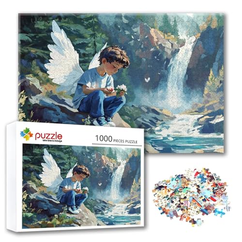 Puzzle 300 Teile Engel, Puzzle Erwachsene 300 Teile Fallen, Klassische Holzpuzzles 40 x 28 cm, Lernspiel Herausforderung Spielzeug, Zimmer Wanddeko, Einzigartiges Geschenk für Frauen/Männer T-4 Puzzle 300 Teile Engel, Puzzle Erwachsene 300 Teile Fallen, Klassische Holzpuzzles 40 x 28 cm, Lernspiel Herausforderung Spielzeug, Zimmer Wanddeko, Einzigartiges Geschenk für Frauen/Männer T-4 von FeiPride