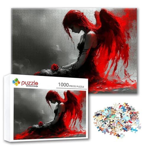 Puzzle 300 Teile Engel, Puzzle Erwachsene 300 Teile Flügel, Klassische Holzpuzzles 40 x 28 cm, Lernspiel Herausforderung Spielzeug, Zimmer Wanddeko, Einzigartiges Geschenk für Frauen/Männer L-9 Puzzle 300 Teile Engel, Puzzle Erwachsene 300 Teile Flügel, Klassische Holzpuzzles 40 x 28 cm, Lernspiel Herausforderung Spielzeug, Zimmer Wanddeko, Einzigartiges Geschenk für Frauen/Männer L-9 von FeiPride