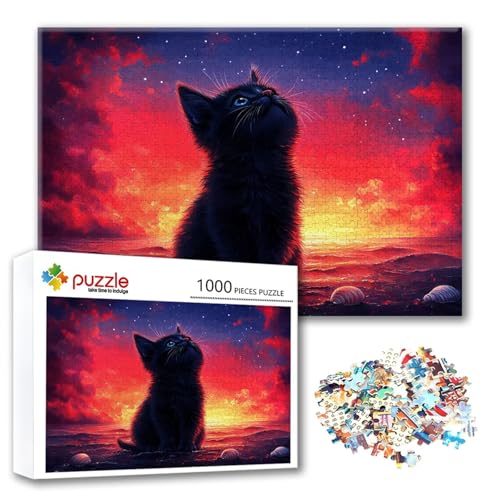 Puzzle 300 Teile Katze, Puzzle Erwachsene 300 Teile Tier, Klassische Holzpuzzles 40 x 28 cm, Lernspiel Herausforderung Spielzeug, Moderne Zimmer Wanddeko, Einzigartiges Geschenk für Frauen/Männer F-1 Puzzle 300 Teile Katze, Puzzle Erwachsene 300 Teile Tier, Klassische Holzpuzzles 40 x 28 cm, Lernspiel Herausforderung Spielzeug, Moderne Zimmer Wanddeko, Einzigartiges Geschenk für Frauen/Männer F-1 von FeiPride