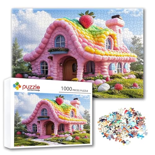 Puzzle 300 Teile Landschaft, Puzzle Erwachsene 300 Teile Haus, Klassische Holzpuzzles 40 x 28 cm, Lernspiel Herausforderung Spielzeug, Zimmer Wanddeko, Einzigartiges Geschenk für Frauen/Männer C-1 Puzzle 300 Teile Landschaft, Puzzle Erwachsene 300 Teile Haus, Klassische Holzpuzzles 40 x 28 cm, Lernspiel Herausforderung Spielzeug, Zimmer Wanddeko, Einzigartiges Geschenk für Frauen/Männer C-1 von FeiPride