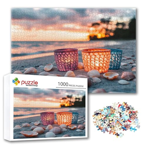 Puzzle 300 Teile Landschaft, Puzzle Erwachsene 300 Teile Strand, Klassische Holzpuzzles 40 x 28 cm, Lernspiel Herausforderung Spielzeug, Zimmer Wanddeko, Einzigartiges Geschenk für Frauen/Männer K-9 Puzzle 300 Teile Landschaft, Puzzle Erwachsene 300 Teile Strand, Klassische Holzpuzzles 40 x 28 cm, Lernspiel Herausforderung Spielzeug, Zimmer Wanddeko, Einzigartiges Geschenk für Frauen/Männer K-9 von FeiPride
