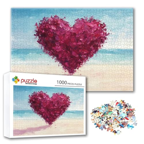 Puzzle 300 Teile Liebe, Puzzle Erwachsene 300 Teile Blume, Klassische Holzpuzzles 40 x 28 cm, Lernspiel Herausforderung Spielzeug, Moderne Zimmer Wanddeko, Einzigartiges Geschenk für Frauen/Männer V-6 Puzzle 300 Teile Liebe, Puzzle Erwachsene 300 Teile Blume, Klassische Holzpuzzles 40 x 28 cm, Lernspiel Herausforderung Spielzeug, Moderne Zimmer Wanddeko, Einzigartiges Geschenk für Frauen/Männer V-6 von FeiPride