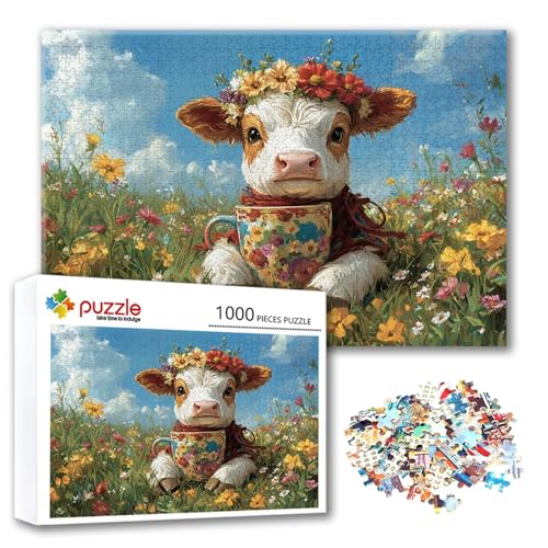Puzzle 300 Teile Ochse, Puzzle Erwachsene 300 Teile Blume, Klassische Holzpuzzles 40 x 28 cm, Lernspiel Herausforderung Spielzeug, Moderne Zimmer Wanddeko, Einzigartiges Geschenk für Frauen/Männer S-1 Puzzle 300 Teile Ochse, Puzzle Erwachsene 300 Teile Blume, Klassische Holzpuzzles 40 x 28 cm, Lernspiel Herausforderung Spielzeug, Moderne Zimmer Wanddeko, Einzigartiges Geschenk für Frauen/Männer S-1 von FeiPride