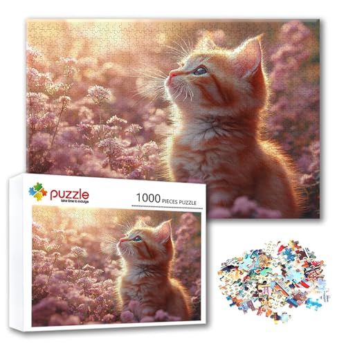 Puzzle 3000 Teile Blume, Puzzle Erwachsene 3000 Teile Katze, Klassische Holzpuzzles 122 x 80 cm, Lernspiel Herausforderung Spielzeug, Zimmer Wanddeko, Einzigartiges Geschenk für Frauen/Männer Y-2 Puzzle 3000 Teile Blume, Puzzle Erwachsene 3000 Teile Katze, Klassische Holzpuzzles 122 x 80 cm, Lernspiel Herausforderung Spielzeug, Zimmer Wanddeko, Einzigartiges Geschenk für Frauen/Männer Y-2 von FeiPride